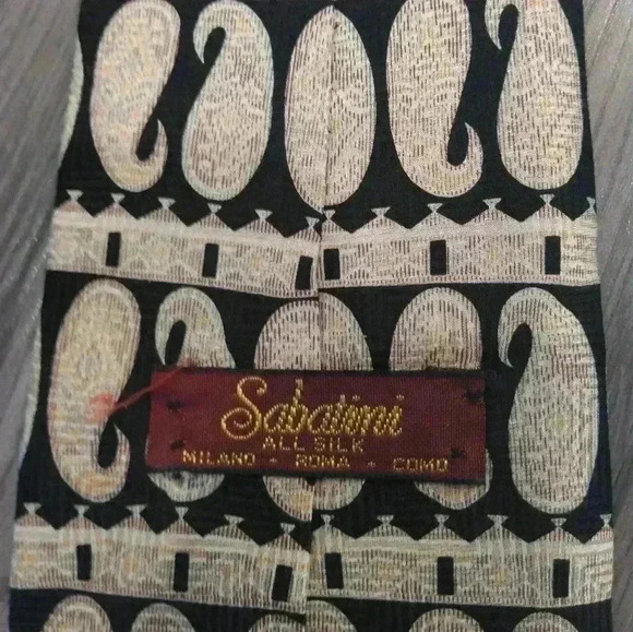 Sabatini 100% silk  tie - Picture 2 of 2